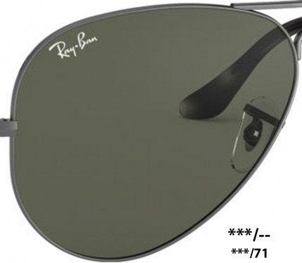 RAY-BAN RB 4068 original Ersatz-Brillenglser Paar