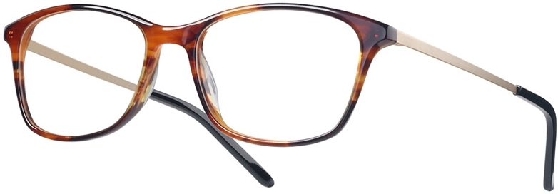 LOOK & FEEL BI 5465 Kunststoffbrille braun