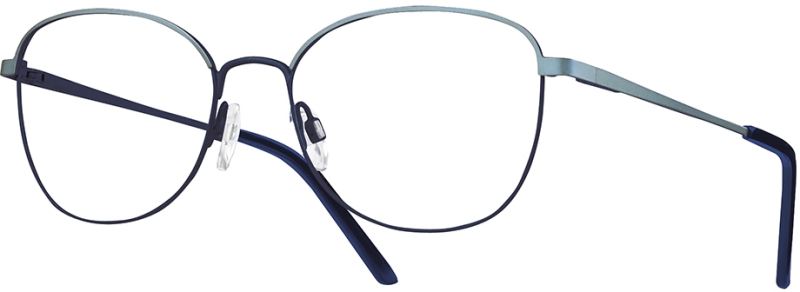 LOOK & FEEL BI 8464 Brille blau-hellblau