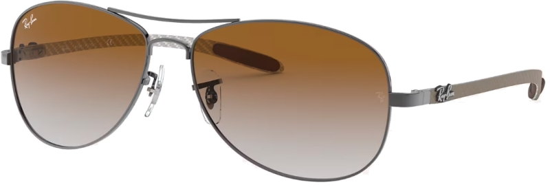 RAY-BAN RB 8301 Sonnenbrille gun karbon