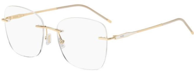 BOSS 1667 randlose Brille gold