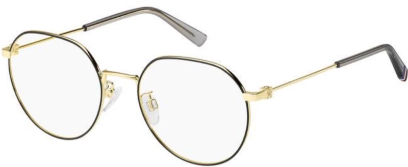 TOMMY HILFIGER TH 2064/G Brille gold schwarz