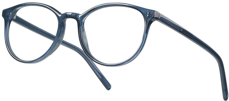 START UP basics BI 5565 Kunststoffbrille blau Gr. 50