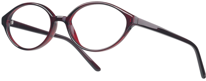 START UP basic BI 5567 Kunststoffbrille rot Gr. 52