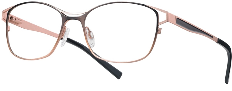 LOOK & FEEL BI 8432 Brille braun-rosgold