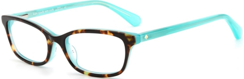 Kate Spade ABBEVILLE Kunststoffbrille braun grn