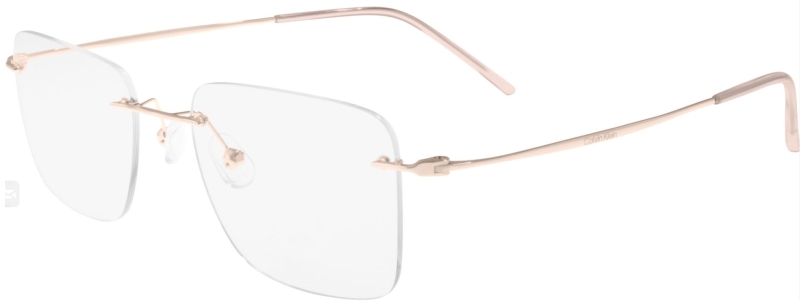 Calvin Klein CK 22125TB randlose Titanbrille nude