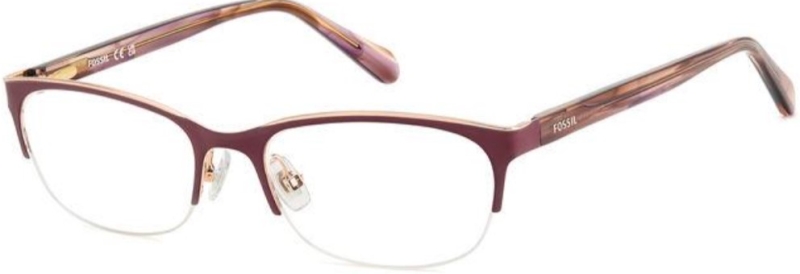 FOSSIL FOS 7171/G Tragrand-Brille burgunder