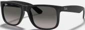RAY-BAN RB 4165 JUSTIN Sonnenbrille matt schwarz