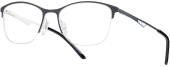 LOOK & FEEL BI 8484 Tragrandbrille schwarz wei