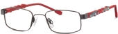 TITANFLEX 830108 Brille rot mit Autos